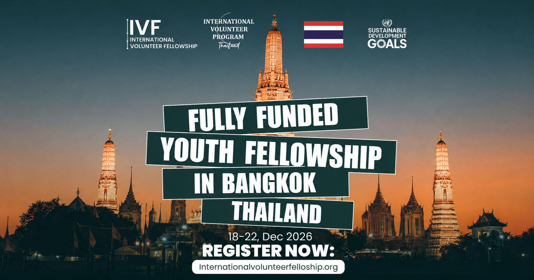 International Volunteer Fellowship Thailand 2026